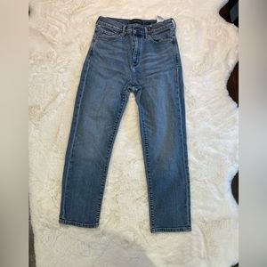 Banana republic straight leg ankle jeans
